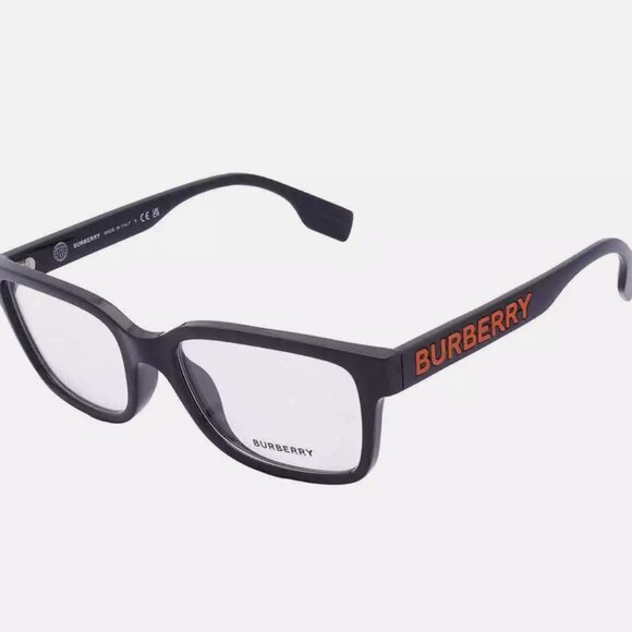 Burberry Orange Demo Men's Eyeglasses New With Full Box